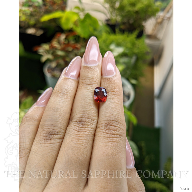 3.06 Ct. Rhodolite Garnet from Ceylon (Sri Lanka)