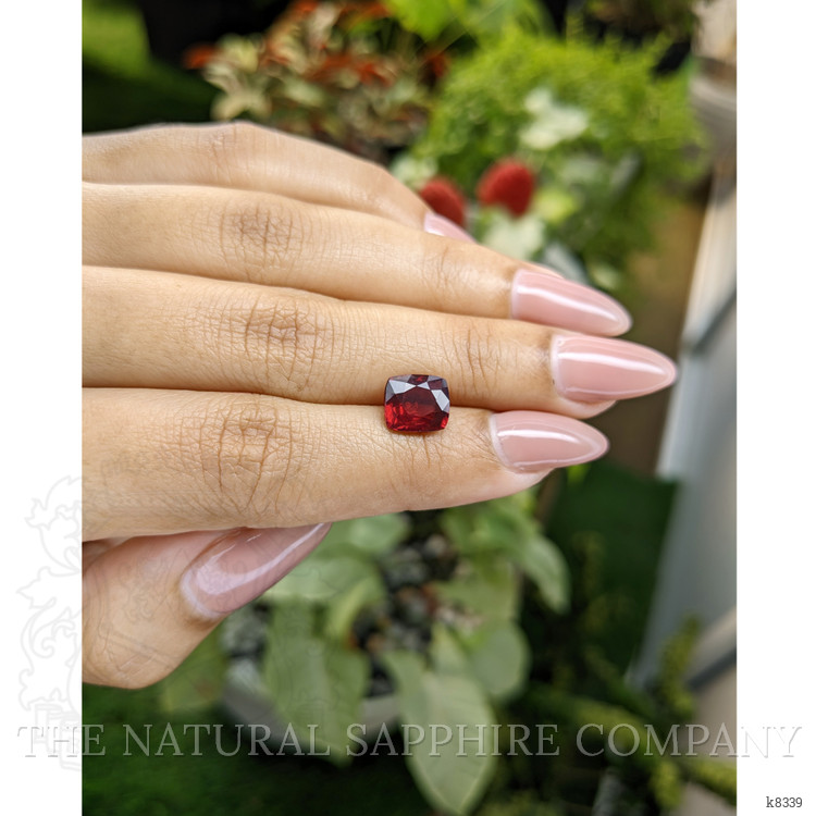 3.04 Ct. Rhodolite Garnet from Ceylon (Sri Lanka)