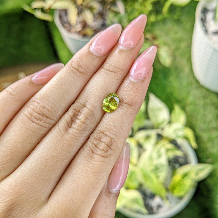 2.11 Ct. Sphene (Titanite) from Madagascar