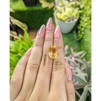 7.85 Ct. Citrine from Ceylon (Sri Lanka) Life Style