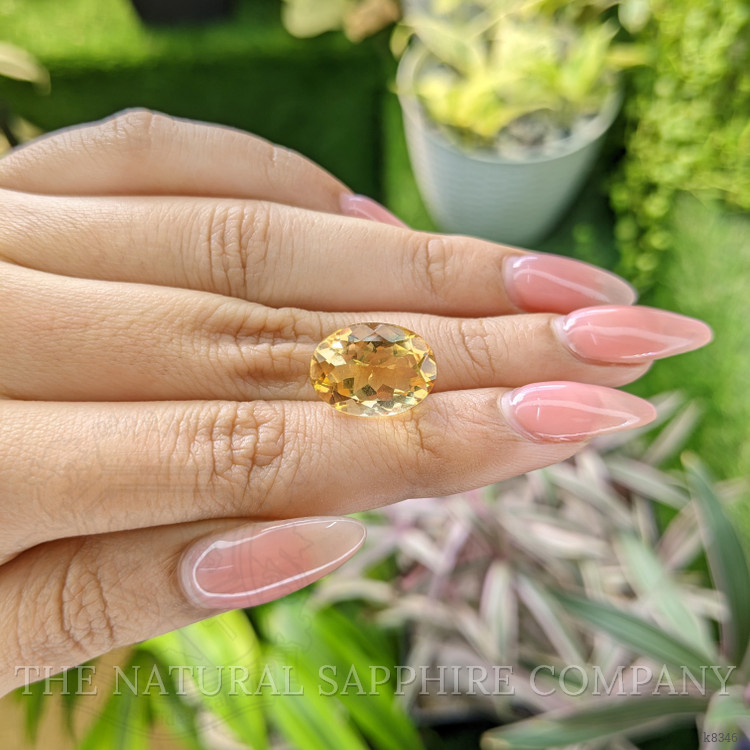 7.85 Ct. Citrine from Ceylon (Sri Lanka)