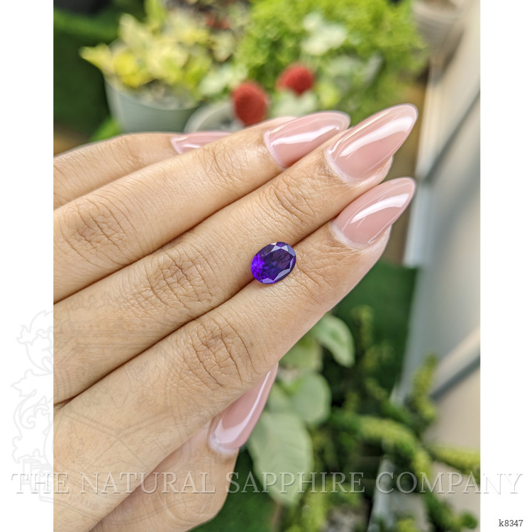 1.58 Ct. Amethyst from Ceylon (Sri Lanka)