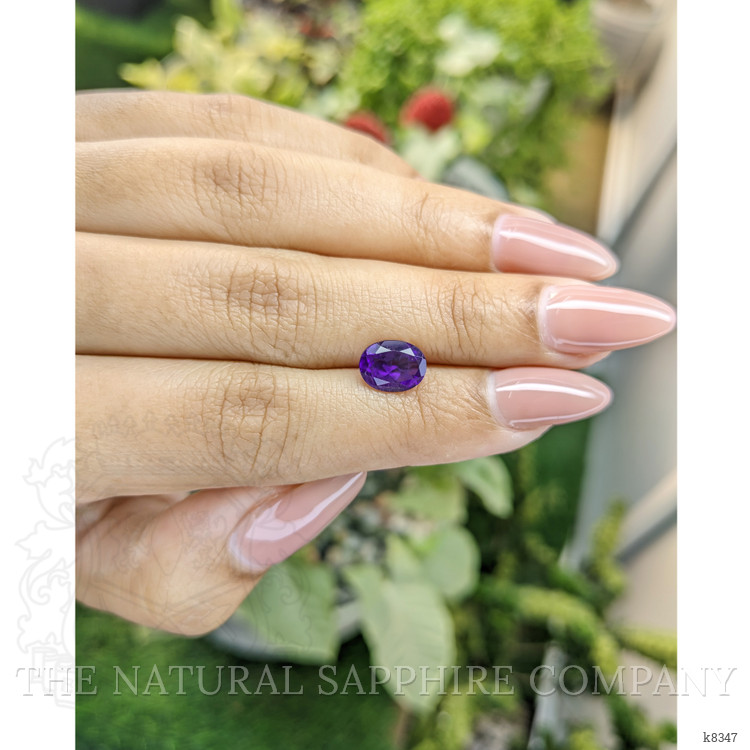 1.58 Ct. Amethyst from Ceylon (Sri Lanka)