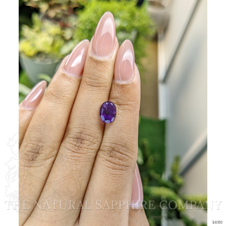 1.85 Ct. Amethyst from Ceylon (Sri Lanka)