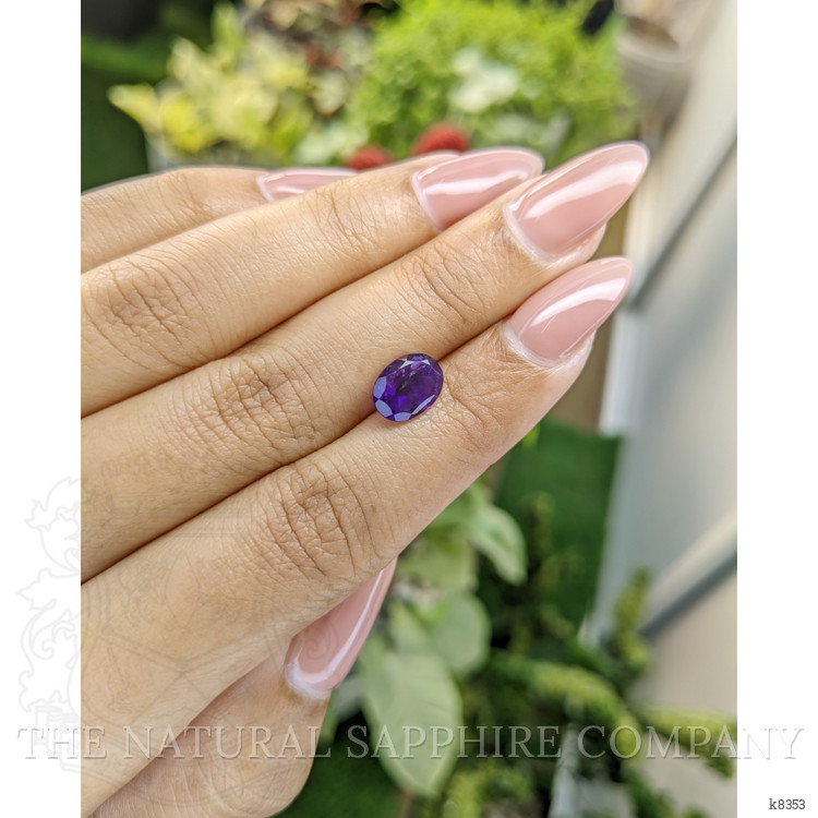 1.85 Ct. Amethyst from Ceylon (Sri Lanka)