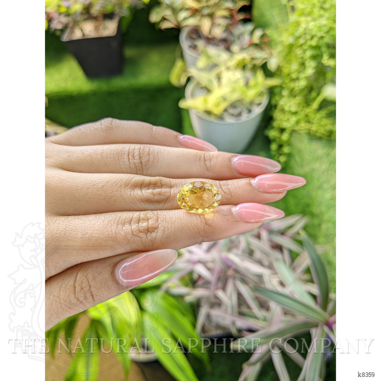 7.94 Ct. Citrine from Ceylon (Sri Lanka)