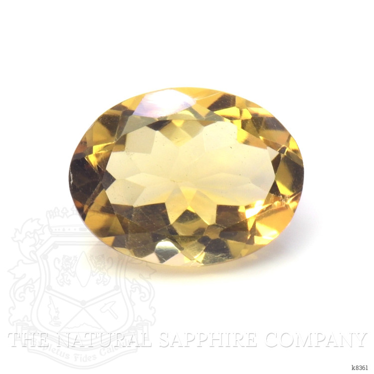 8.06 Ct. Citrine from Ceylon (Sri Lanka)