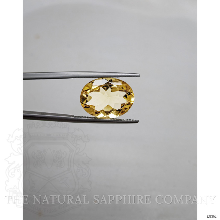 8.06 Ct. Citrine from Ceylon (Sri Lanka)