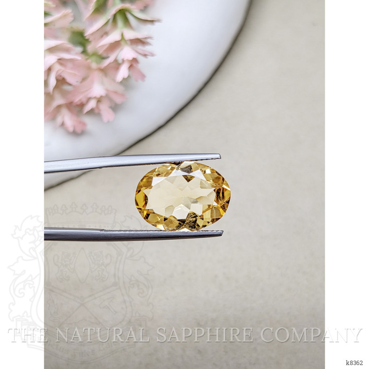 6.07 Ct. Citrine from Ceylon (Sri Lanka)