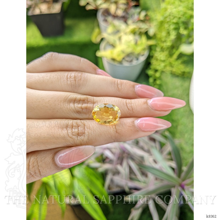 6.07 Ct. Citrine from Ceylon (Sri Lanka)