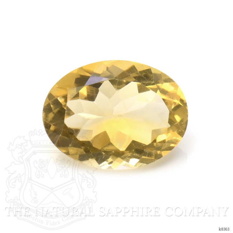 8.05 Ct. Citrine from Ceylon (Sri Lanka)