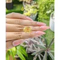 8.05 Ct. Citrine from Ceylon (Sri Lanka) Life Style