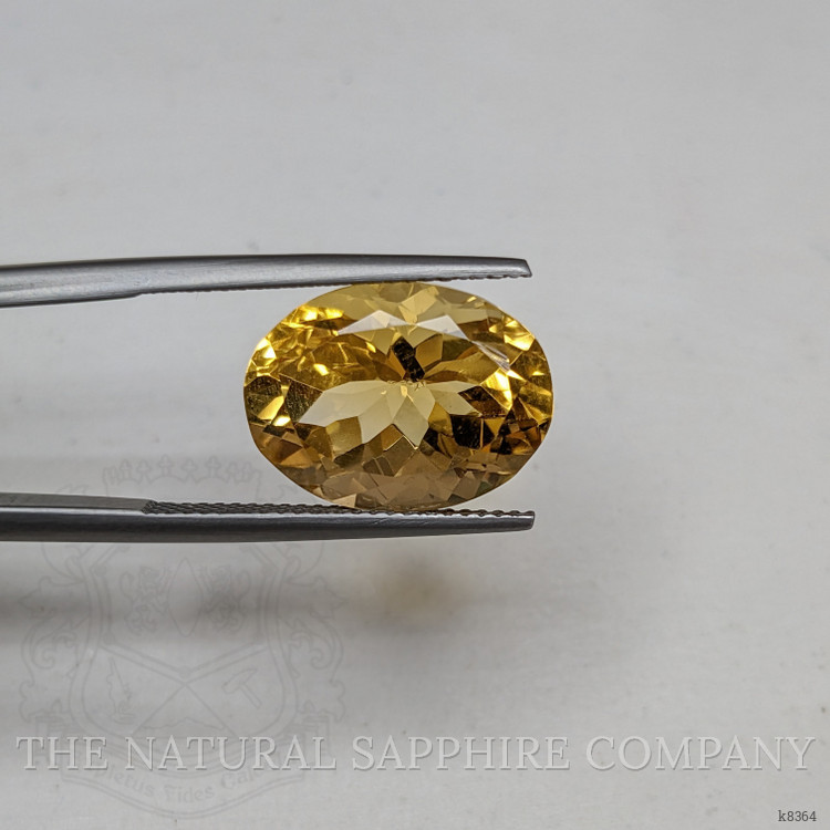 9.35 Ct. Citrine from Ceylon (Sri Lanka)