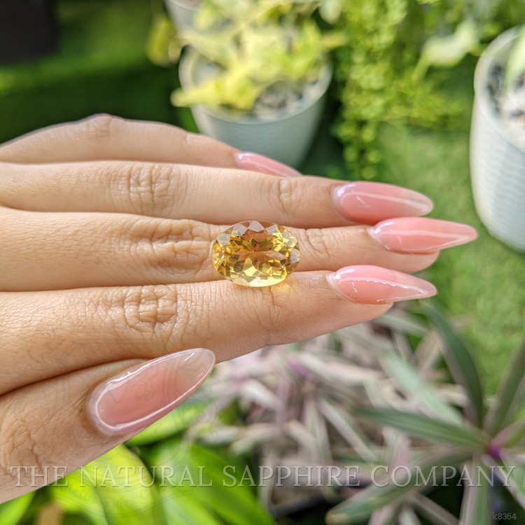 9.35 Ct. Citrine from Ceylon (Sri Lanka)
