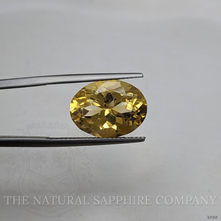8.12 Ct. Citrine from Ceylon (Sri Lanka)