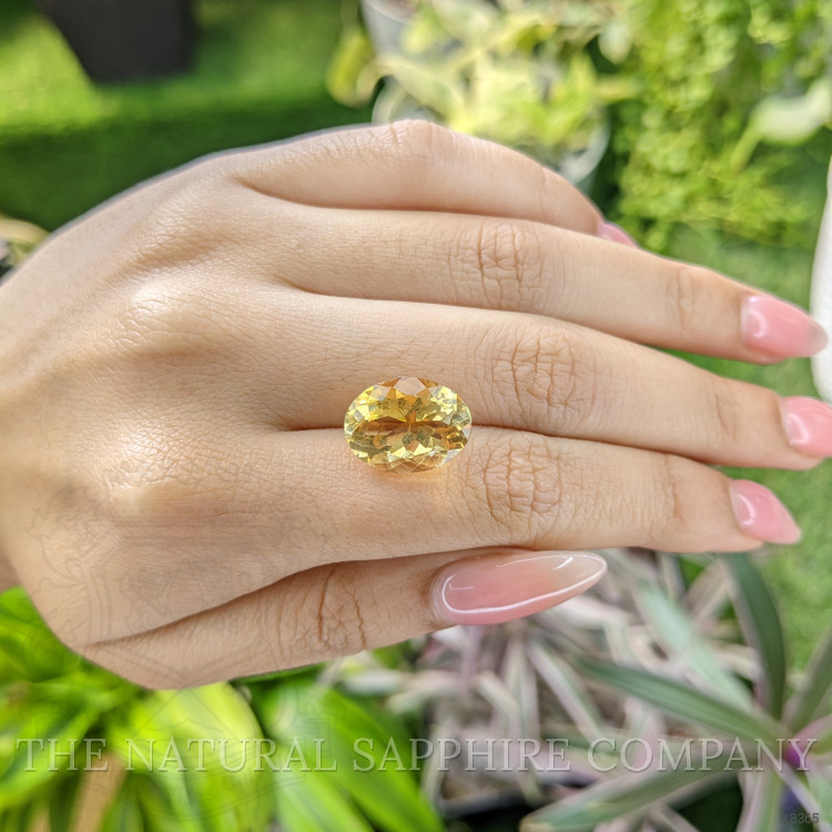 8.12 Ct. Citrine from Ceylon (Sri Lanka)