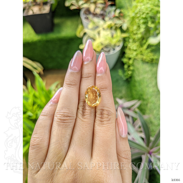 7.12 Ct. Citrine from Ceylon (Sri Lanka)