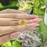 7.87 Ct. Citrine from Ceylon (Sri Lanka) Life Style
