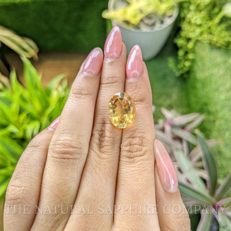 7.87 Ct. Citrine from Ceylon (Sri Lanka)