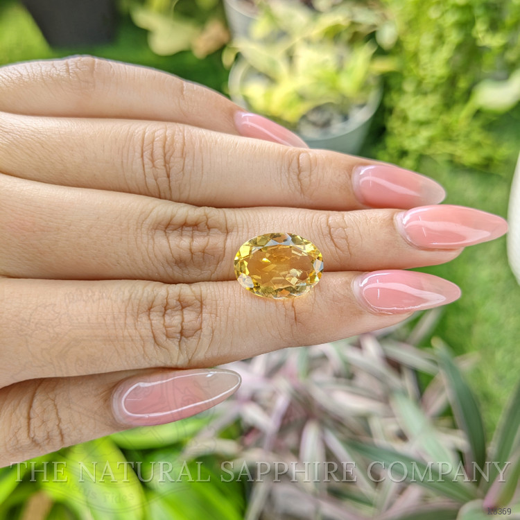 6.59 Ct. Citrine from Ceylon (Sri Lanka)