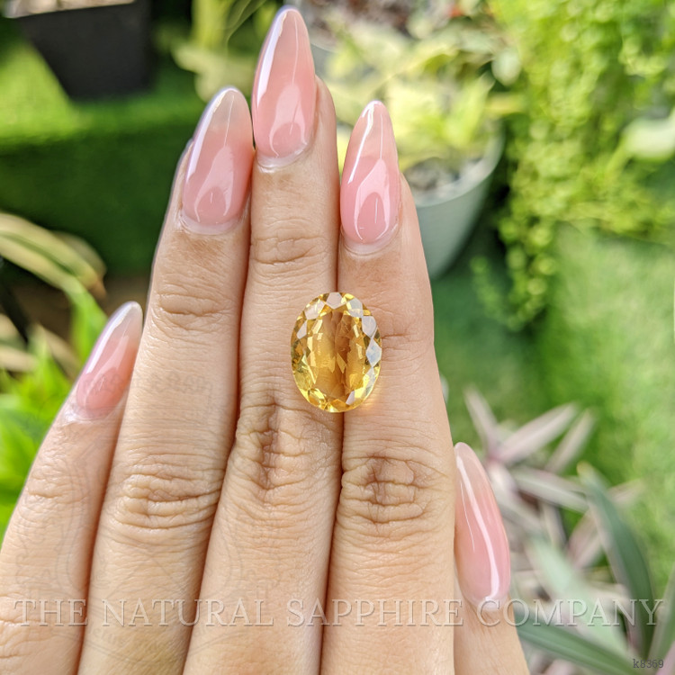 6.59 Ct. Citrine from Ceylon (Sri Lanka)
