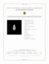 1.40 Ct. Multi Color White Opal (Light Opal) from Australia Scan Report