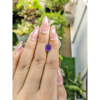 1.47 Ct. Amethyst from Ceylon (Sri Lanka) Life Style
