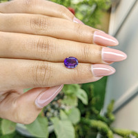1.87 Ct. Amethyst from Ceylon (Sri Lanka) Life Style