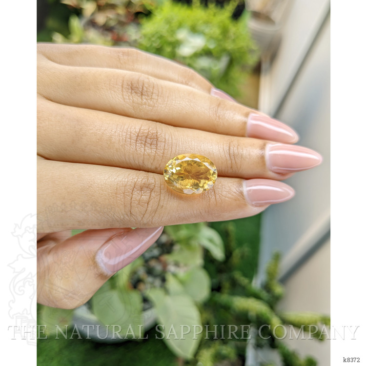 8.22 Ct. Citrine from Ceylon (Sri Lanka)