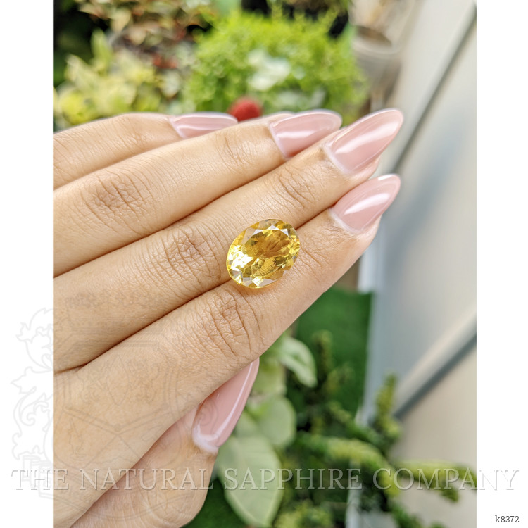 8.22 Ct. Citrine from Ceylon (Sri Lanka)