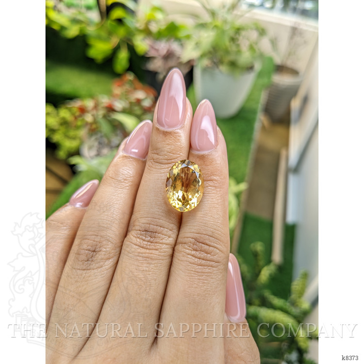 8.24 Ct. Citrine from Ceylon (Sri Lanka)