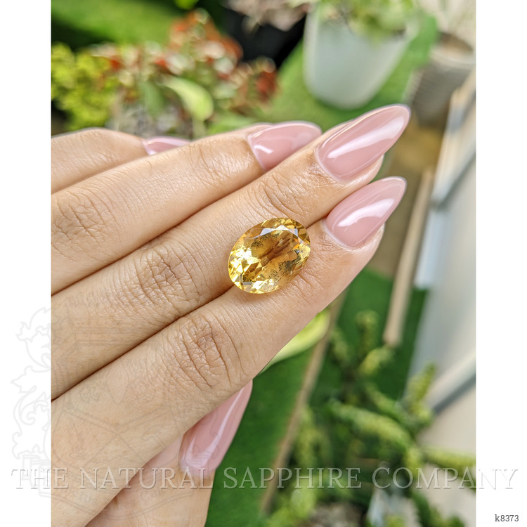 8.24 Ct. Citrine from Ceylon (Sri Lanka)