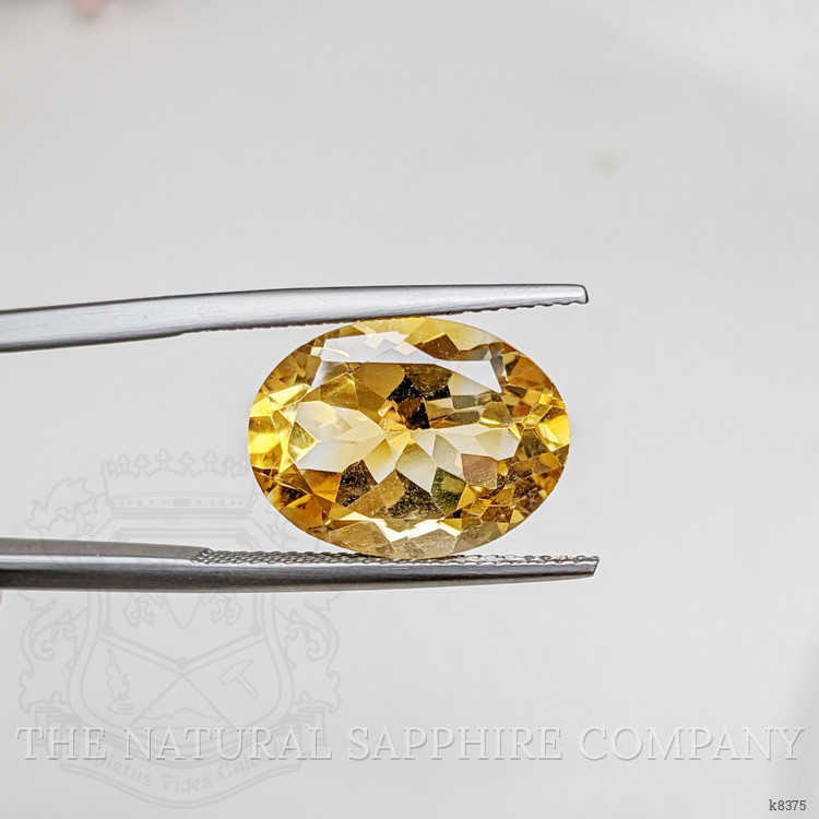 8.09 Ct. Citrine from Ceylon (Sri Lanka)