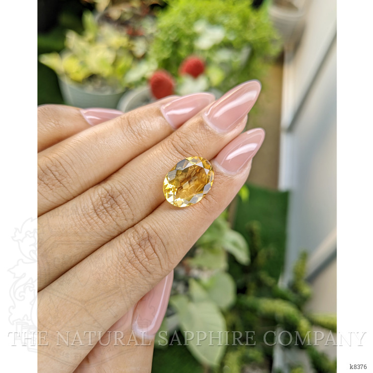 6.69 Ct. Citrine from Ceylon (Sri Lanka)