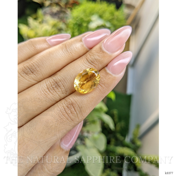 7.97 Ct. Citrine from Ceylon (Sri Lanka)