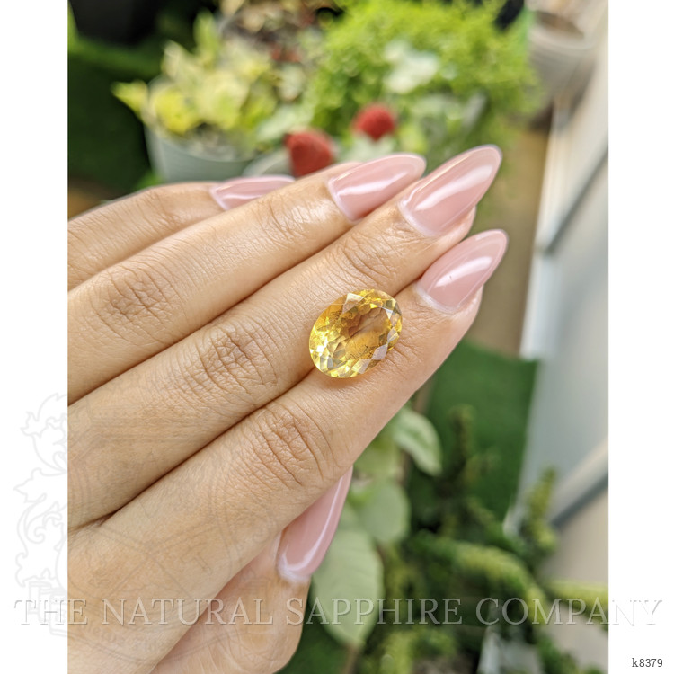 8.32 Ct. Citrine from Ceylon (Sri Lanka)