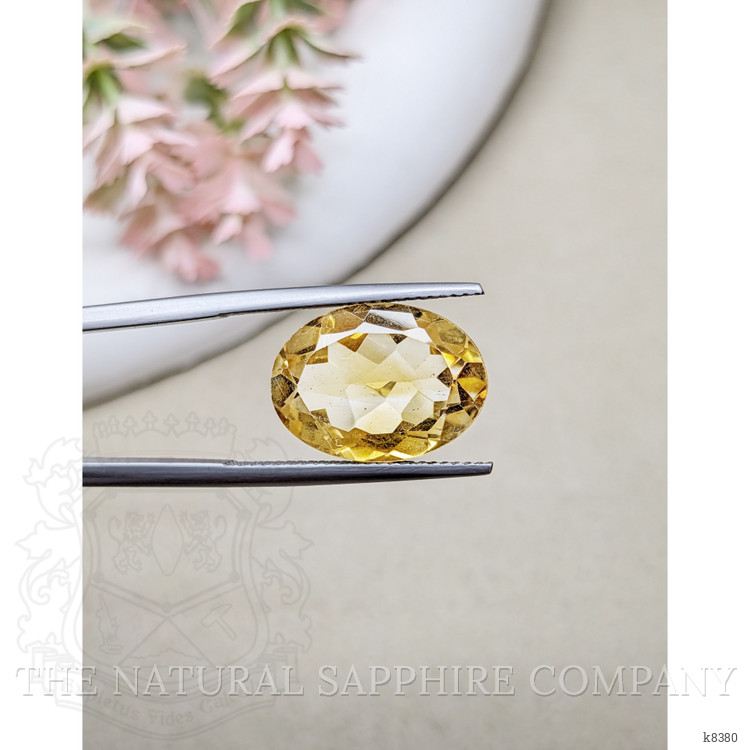 8.23 Ct. Citrine from Ceylon (Sri Lanka)