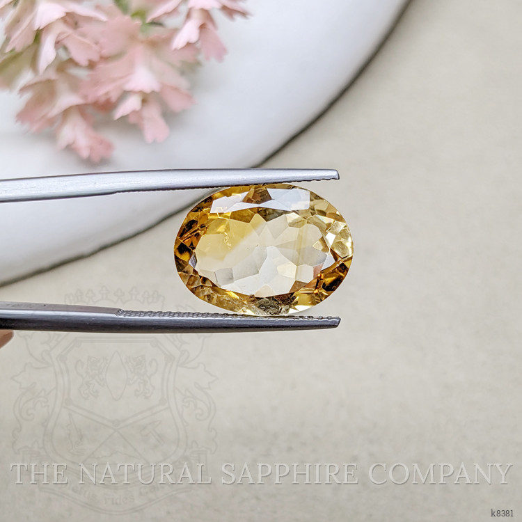 7.86 Ct. Citrine from Ceylon (Sri Lanka)