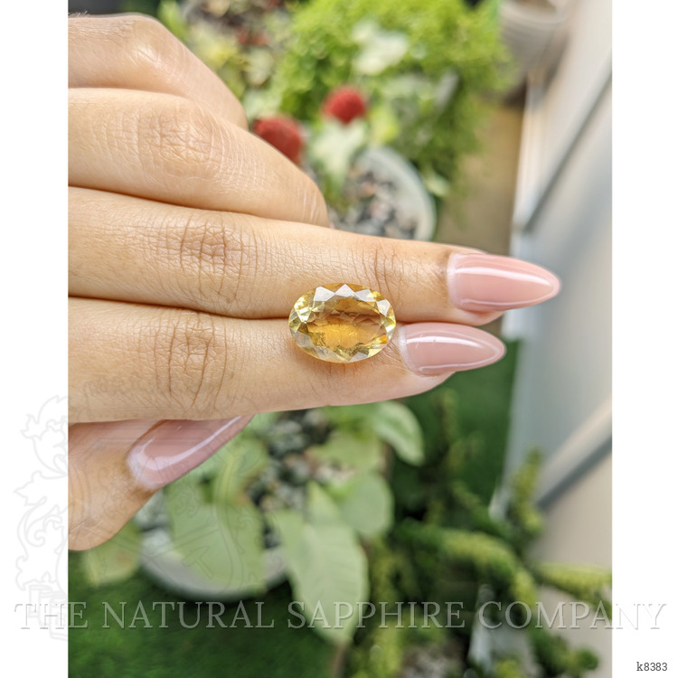 7.42 Ct. Citrine from Ceylon (Sri Lanka)