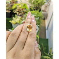7.42 Ct. Citrine from Ceylon (Sri Lanka) Life Style