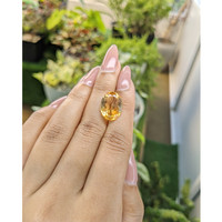 6.91 Ct. Citrine from Ceylon (Sri Lanka) Life Style