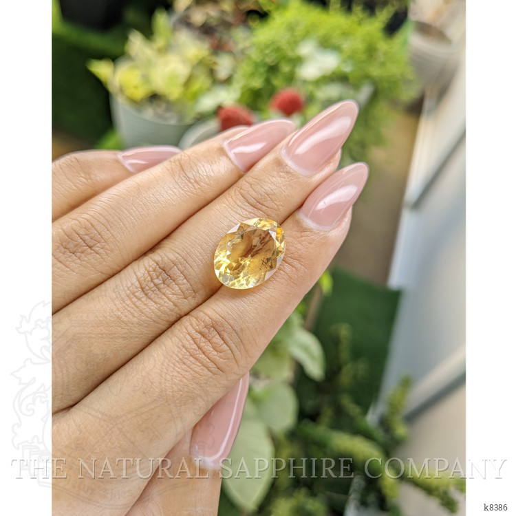 7.87 Ct. Citrine from Ceylon (Sri Lanka)
