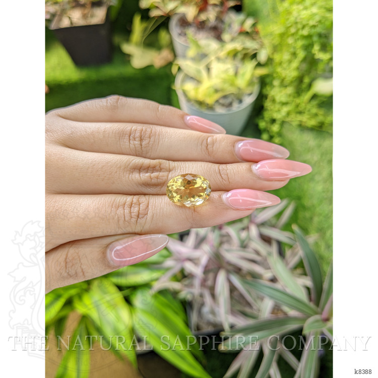 9.44 Ct. Citrine from Ceylon (Sri Lanka)