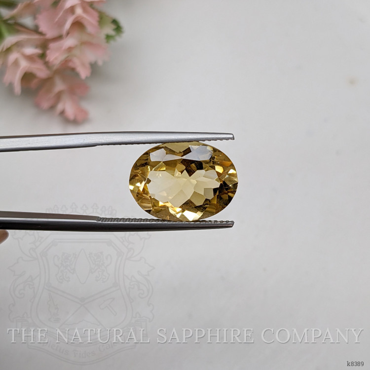 7.76 Ct. Citrine from Ceylon (Sri Lanka)