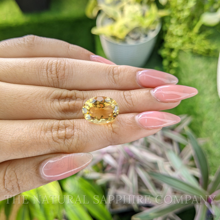 7.76 Ct. Citrine from Ceylon (Sri Lanka)