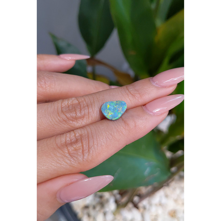 1.44 Ct. Semi-Black Opal from Australia