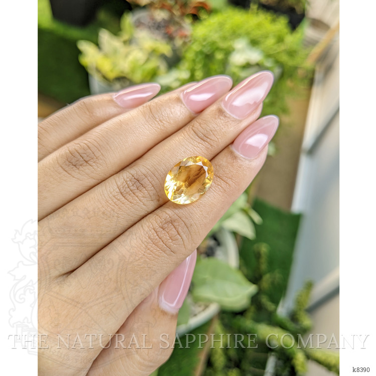 7.47 Ct. Citrine from Ceylon (Sri Lanka)