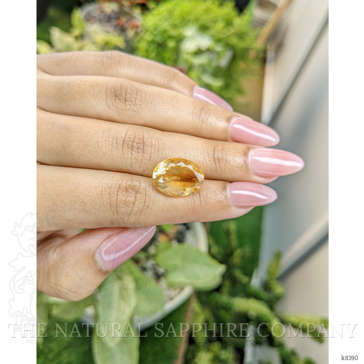 7.47 Ct. Citrine from Ceylon (Sri Lanka)