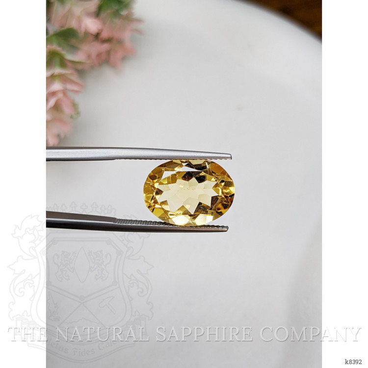 8.14 Ct. Citrine from Ceylon (Sri Lanka)