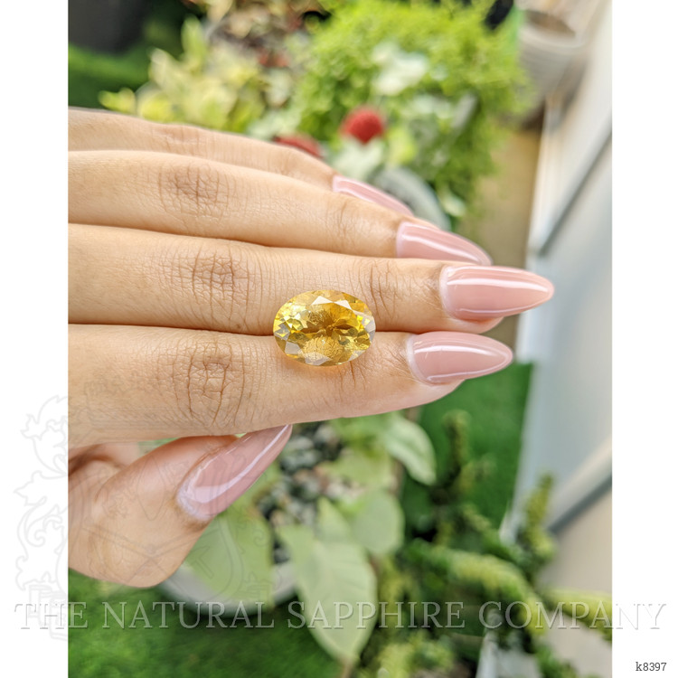 8.93 Ct. Citrine from Ceylon (Sri Lanka)